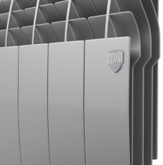 Биметаллический радиатор Royal Thermo BiLiner 350 /Silver Satin VR - 10 секц.