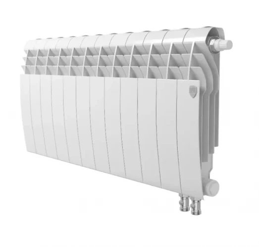 Биметаллический радиатор отопления Royal Thermo BiLiner 350 V 10 секций Bianco Traffico