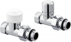 Набор термостатический Royal Thermo DESIGN прямой М30х1,5 1/2" (хром)