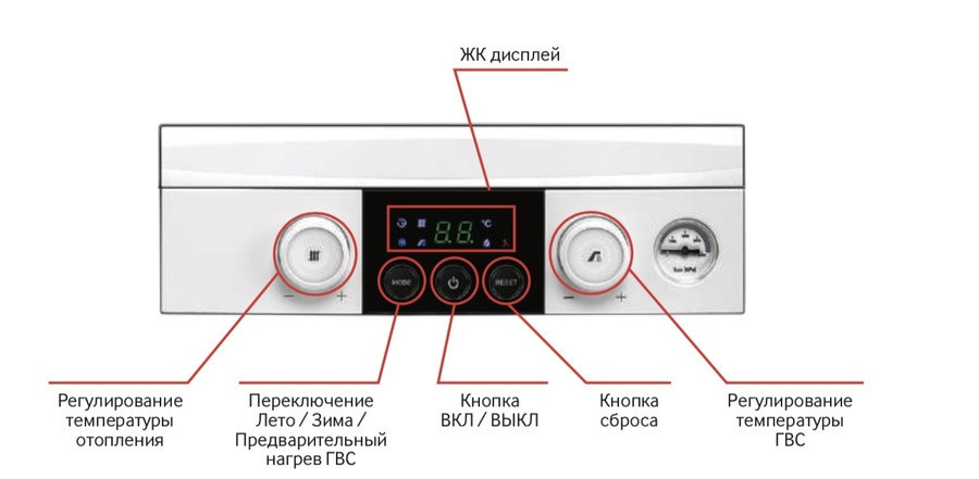 Настенный газовый котел Navien NGB210-13K