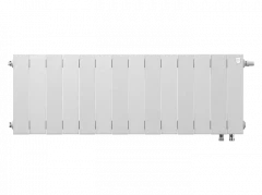 Биметаллический радиатор отопления Royal Thermo PianoForte 300 14 секций Bianco Traffico VDR