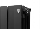 Биметаллический радиатор отопления Royal Thermo PianoForte 300 16 секций Noir Sable