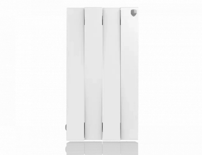 Биметаллический радиатор отопления Royal Thermo PianoForte 500 VD 4 секции Bianco Traffico
