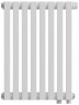 Стальной трубчатый радиатор 2-колончатый Royal Thermo Shift Q30 VC2050 - 08 секц. RAL9016, нижнее 1/2