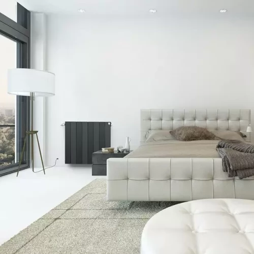 Биметаллический радиатор отопления Royal Thermo PianoForte 500 VD 8 секций Noir Sable