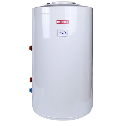 Бойлер косвенного нагрева Rommer Напольный 100 л., ТЭН 3 кВт (RWH-1110-050100)