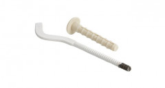 Кронштейн для радиаторов штырьевой с дюбелем 7*180